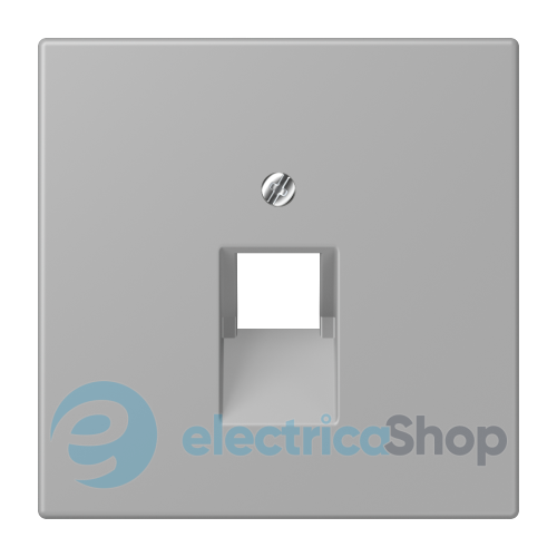 Накладка для компьютерной розетки UAE JUNG LC969-1UA204 gris moyen (32012)