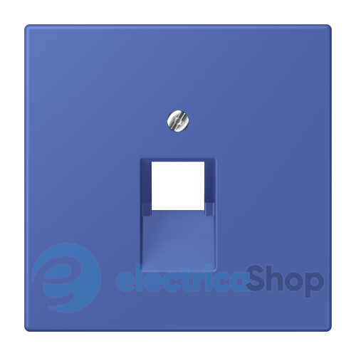 Накладка для компьютерной розетки UAE JUNG LC969-1UA206 bleu outremer 31 (32020)
