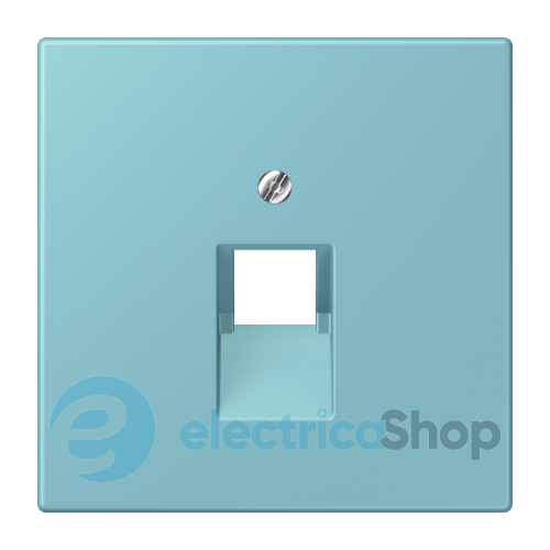 Накладка для компьютерной розетки UAE JUNG LC969-1UA213 céruléen moyen (32032)