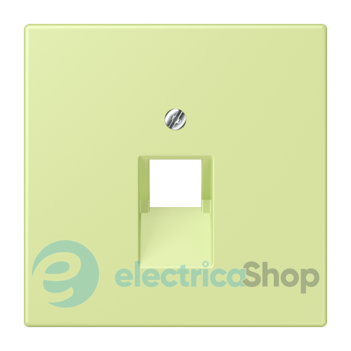 Накладка для компьютерной розетки UAE JUNG LC969-1UA222 vert jaune clair (32053)