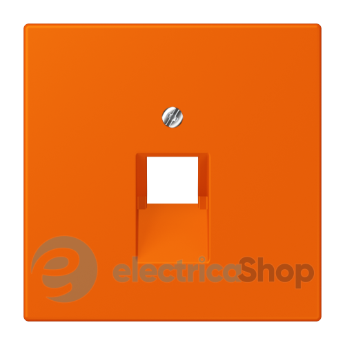 Накладка для компьютерной розетки UAE JUNG LC969-1UA224 orange (32080)