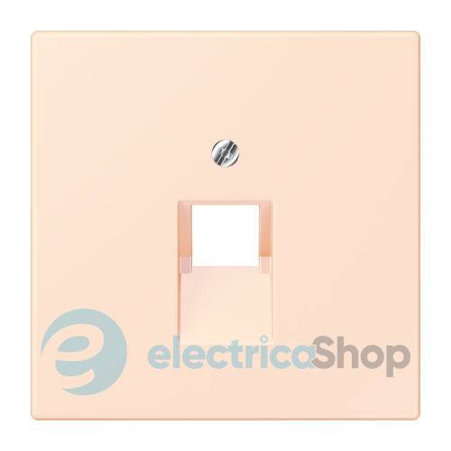 Накладка для компьютерной розетки UAE JUNG LC969-1UA226 orange pâle (32082)