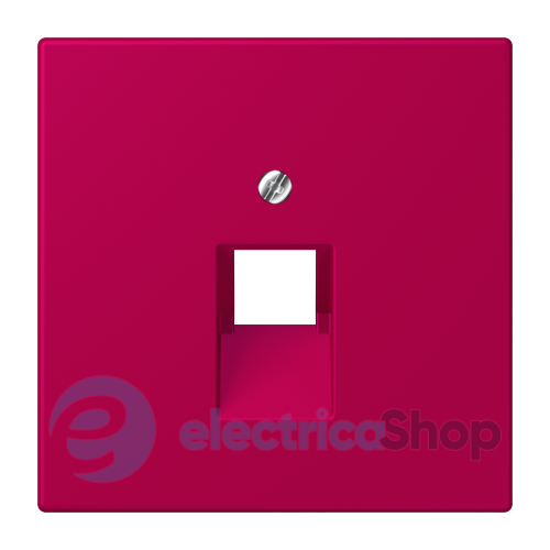 Накладка для компьютерной розетки UAE JUNG LC969-1UA230 rouge rubia (32101)