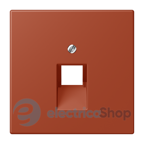 Накладка для компьютерной розетки UAE JUNG LC969-1UA232 l'ocre rouge (32110)