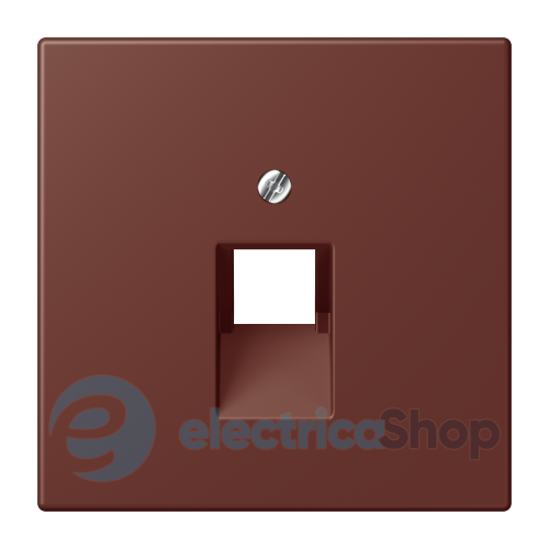 Накладка для компьютерной розетки UAE JUNG LC969-1UA235 terre sienne brûlée 31 (32120)