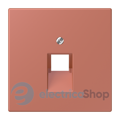 Накладка для комп'ютерної розетки UAE JUNG LC969-1UA236 terre sienne brique (32121)