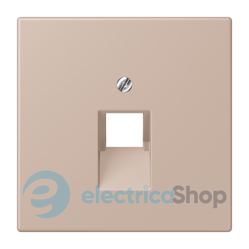 Накладка для компьютерной розетки UAE JUNG LC969-1UA240 ombre brûlée claire (32131)
