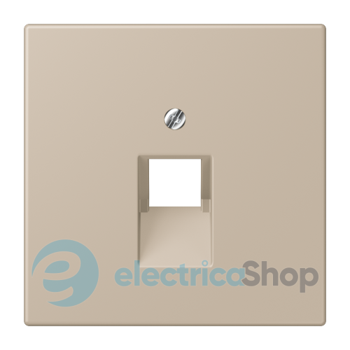 Накладка для компьютерной розетки UAE JUNG LC969-1UA243 ombre naturelle claire (32142)