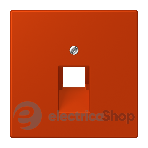 Накладка для компьютерной розетки UAE JUNG LC969-1UA244 rouge vermillon 59 (4320A)