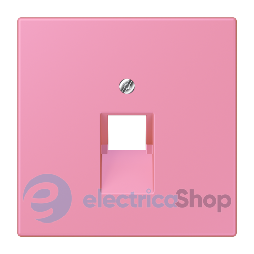 Накладка для компьютерной розетки UAE JUNG LC969-1UA246 rose vif (4320C)