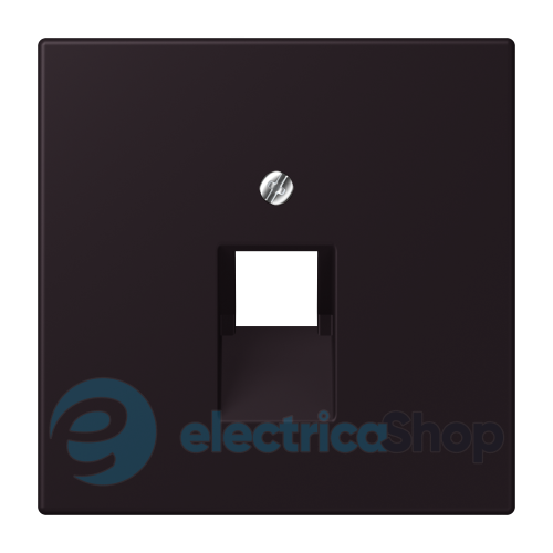 Накладка для компьютерной розетки UAE JUNG LC969-1UA248 noir d'ivoire (4320E)