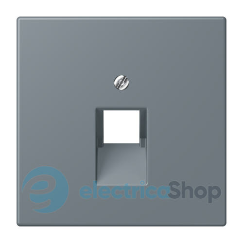 Накладка для компьютерной розетки UAE JUNG LC969-1UA251 gris 59 (4320H)