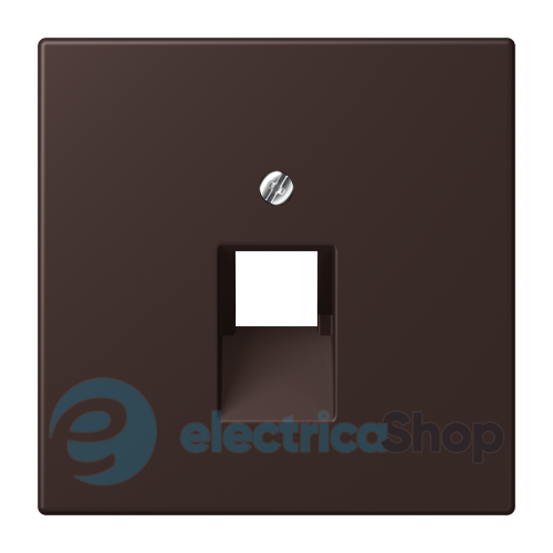 Накладка для компьютерной розетки UAE JUNG LC969-1UA252 terre d‘ombre brûlée 59 (4320J)