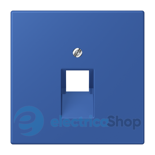 Накладка для компьютерной розетки UAE JUNG LC969-1UA253 bleu outremer 59 (4320K)