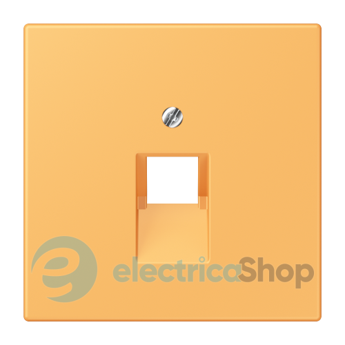 Накладка для компьютерной розетки UAE JUNG LC969-1UA254 ocre jaune clair (4320L)