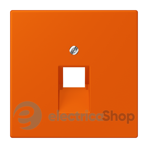 Накладка для компьютерной розетки UAE JUNG LC969-1UA260 orange vif (4320S)