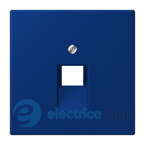 Накладка для компьютерной розетки UAE JUNG LC969-1UA261 bleu outremer foncé (4320T)