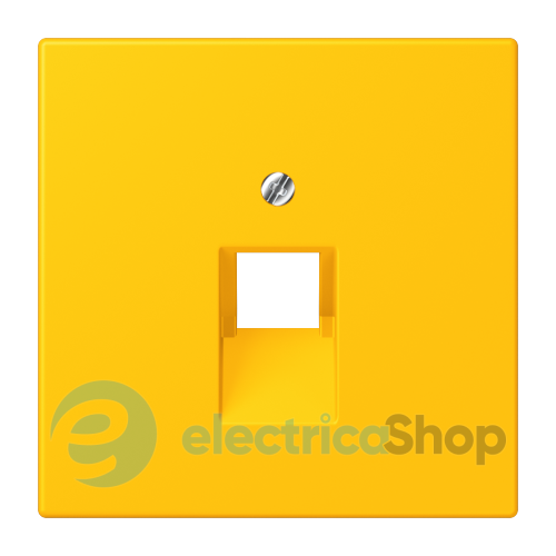 Накладка для компьютерной розетки UAE JUNG LC969-1UA263 le jaune vif (4320W)