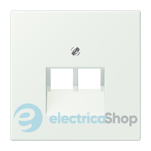 Накладка для 2-й. компьютерной розетки UAE JUNG LC969-2UA210 outremer gris (32024)