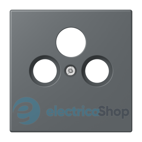 Накладка для SAT-TV розетки JUNG LC990SAT202 gris foncé 31 (32010)