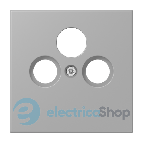 Накладка для SAT-TV розетки JUNG LC990SAT204 gris moyen (32012)