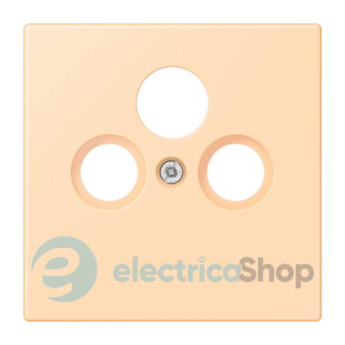 Накладка для SAT-TV розетки JUNG LC990SAT223 ocre (32060)