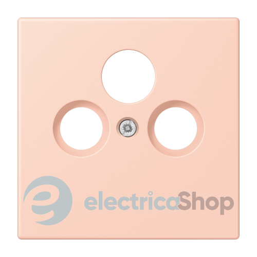 Накладка для SAT-TV розетки JUNG LC990SAT234 l’ocre rouge clair (32112)