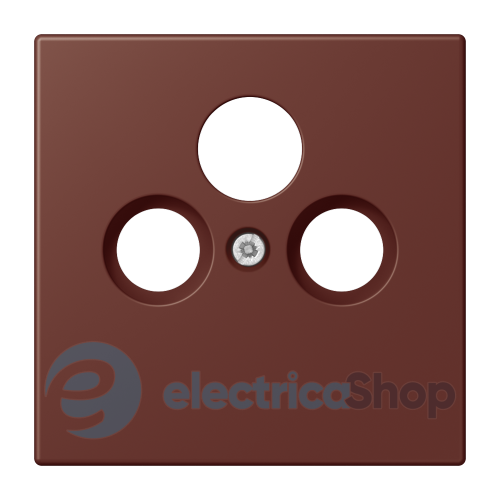 Накладка для SAT-TV розетки JUNG LC990SAT235 terre sienne brûlée 31 (32120)