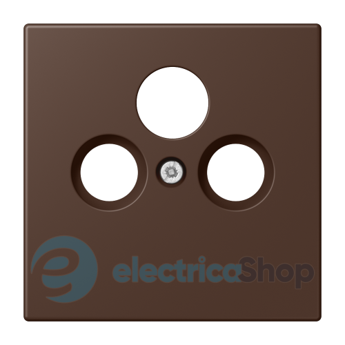 Накладка для SAT-TV розетки JUNG LC990SAT239 terre d’ombre brûlée 31 (32130)