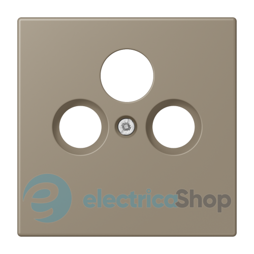 Накладка для SAT-TV розетки JUNG LC990SAT242 ombre naturelle moyenne (32141)