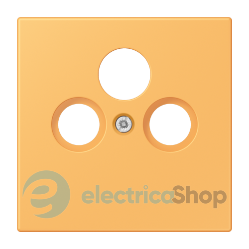 Накладка для SAT-TV розетки JUNG LC990SAT254 ocre jaune clair (4320L)