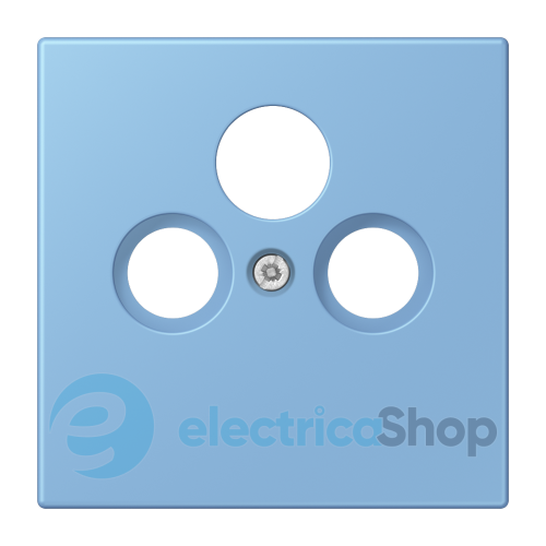 Накладка для SAT-TV розетки JUNG LC990SAT256 bleu céruléen 59 (4320N)