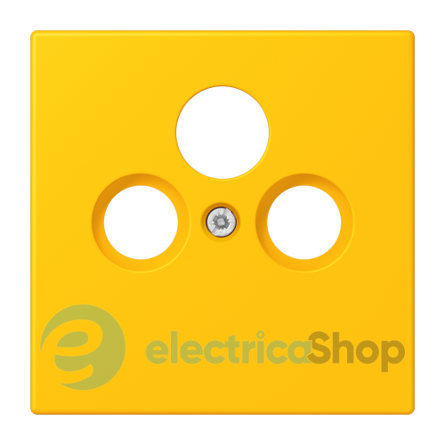 Накладка для SAT-TV розетки JUNG LC990SAT263 le jaune vif (4320W)