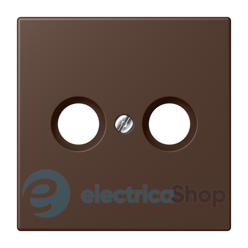 Накладка для TV розетки JUNG LC990TV239 terre d’ombre brûlée 31 (32130)