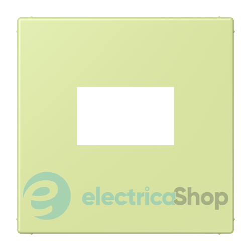 Накладка для USB зарядки JUNG LC1969USB222 vert jaune clair (32053)