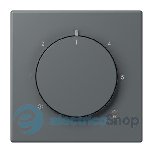 Накладка для термостата JUNG LC1749BF202 gris foncé 31 (32010)