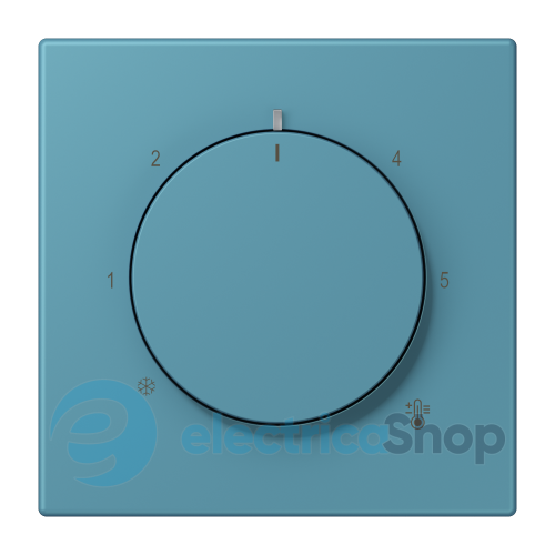 Накладка для термостата JUNG LC1749BF212 céruléen vif (32031)