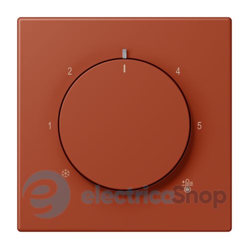 Накладка для термостата JUNG LC1749BF232 l'ocre rouge (32110)
