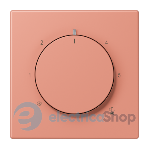 Накладка для термостата JUNG LC1749BF233 l’ocre rouge moyen (32111)