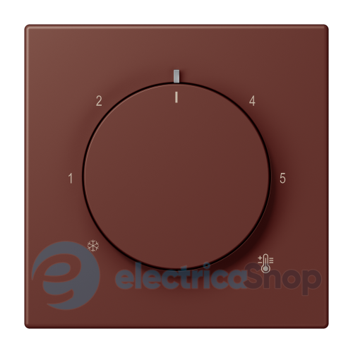 Накладка для термостата JUNG LC1749BF235 terre sienne brûlée 31 (32120)