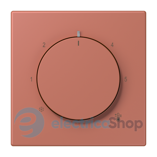 Накладка для термостата JUNG LC1749BF236 terre sienne brique (32121)