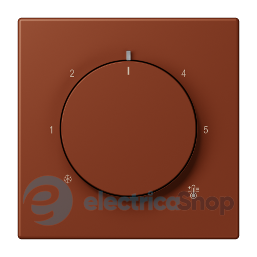 Накладка для термостата JUNG LC1749BF247 terre sienne brûlée 59 (4320D)