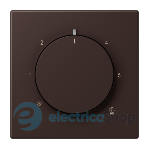 Накладка для термостата JUNG LC1749BF252 terre d‘ombre brûlée 59 (4320J)