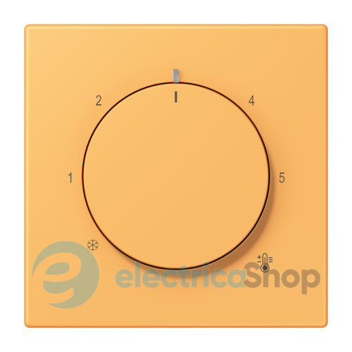 Накладка для термостата JUNG LC1749BF254 ocre jaune clair (4320L)