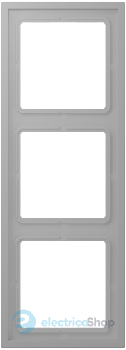 Рамка 3-п. LS ZERO JUNG LCZ983BF204 gris moyen (32012)