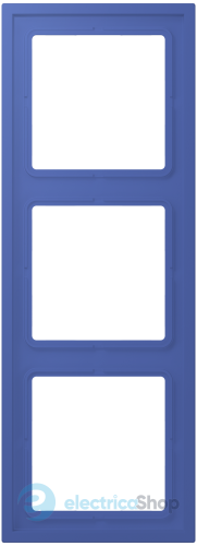 Рамка 3-п. LS ZERO JUNG LCZ983BF206 bleu outremer 31 (32020)