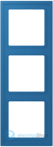 Рамка 3-п. LS ZERO JUNG LCZ983BF211 bleu céruléen 31 (32030)