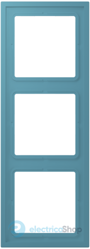 Рамка 3-п. LS ZERO JUNG LCZ983BF212 céruléen vif (32031)