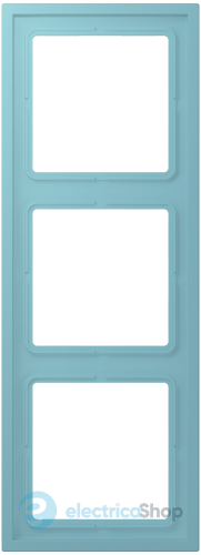 Рамка 3-п. LS ZERO JUNG LCZ983BF213 céruléen moyen (32032)