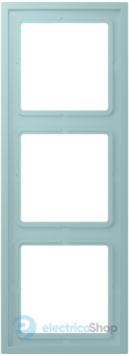 Рамка 3-п. LS ZERO JUNG LCZ983BF214 céruléen clair (32033)